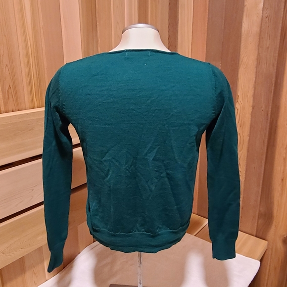 Natural beauty Green cardigan/ Sz Medium - Picture 2 of 4